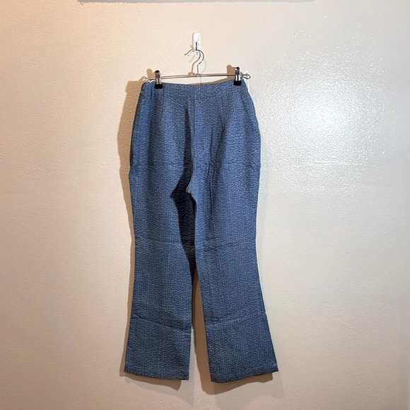 Mara Hoffman Lucy Flare Crop Pants Cropped in denim wash. Size 2. - Picture 5 of 10